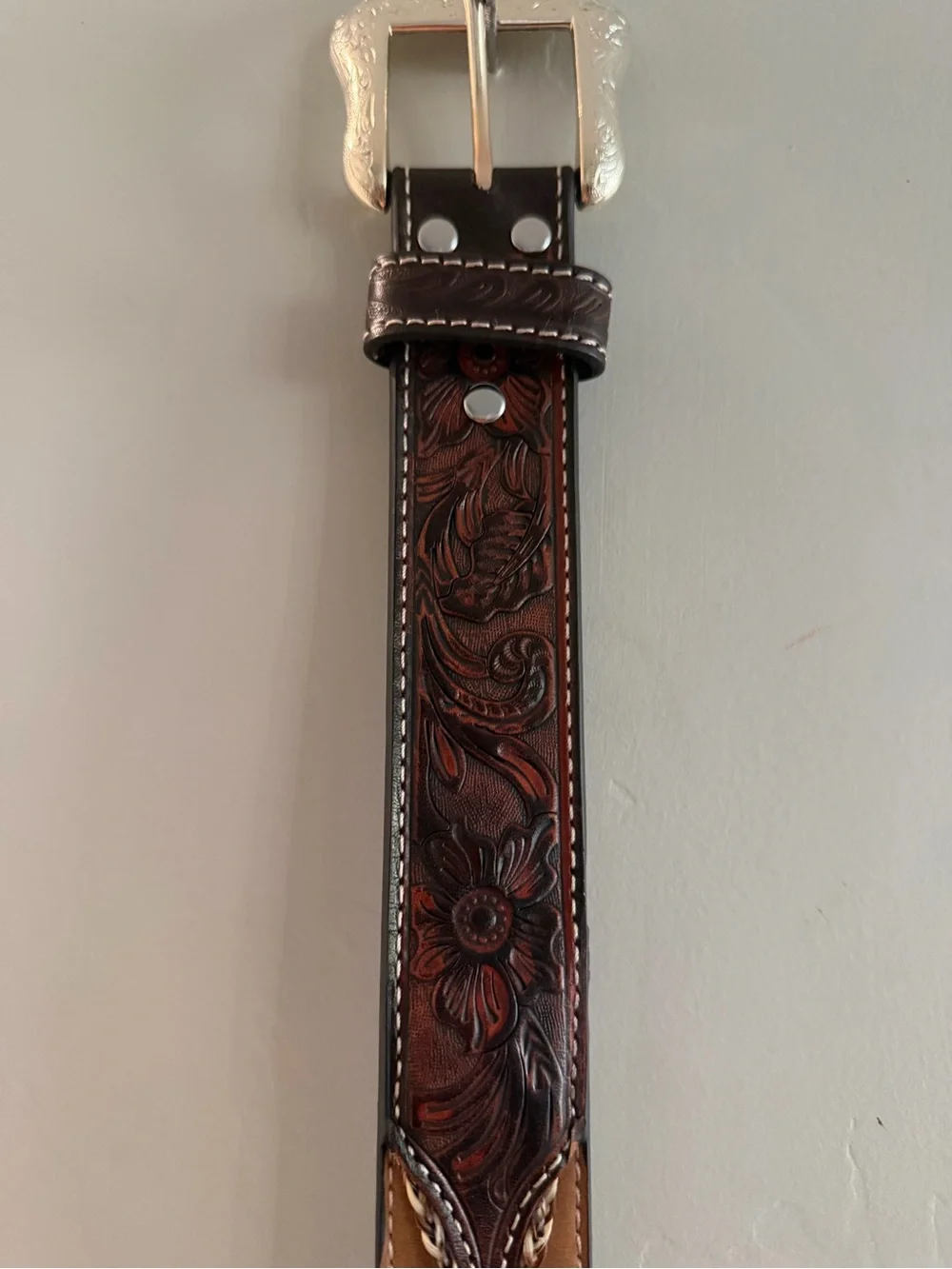 Nocona leather wall